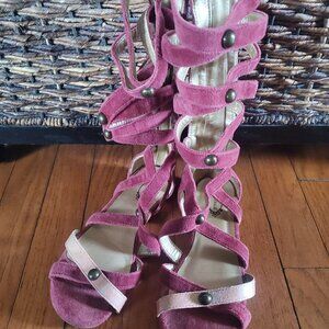 Joyfolie Girl's Jenna Gladiator Sandals 4Y